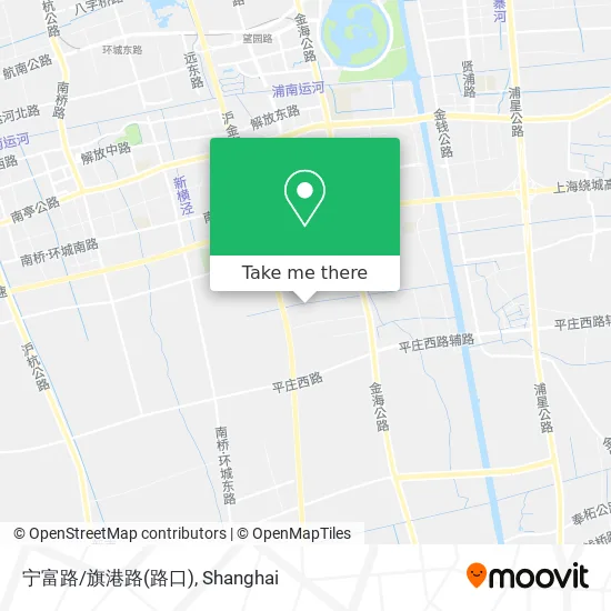宁富路/旗港路(路口) map