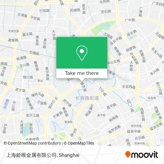 上海龄唯金属有限公司 map