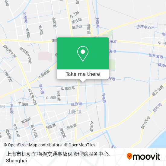 上海市机动车物损交通事故保险理赔服务中心 map