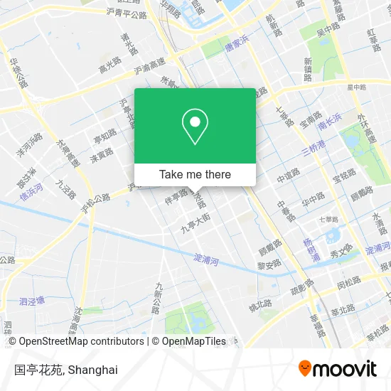 国亭花苑 map
