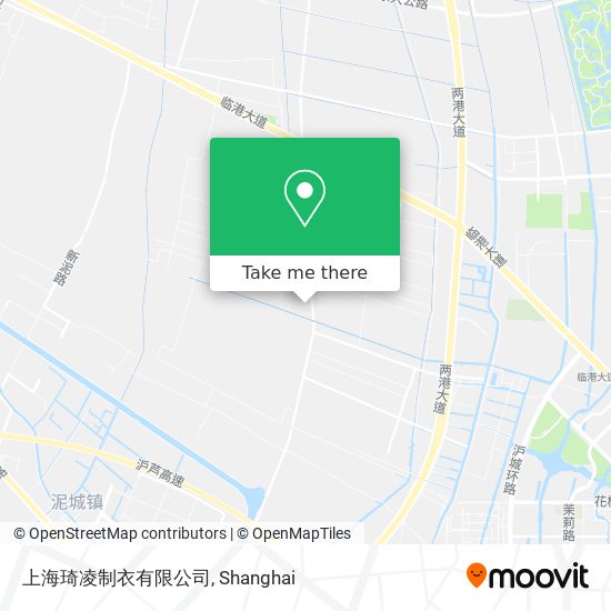 上海琦凌制衣有限公司 map