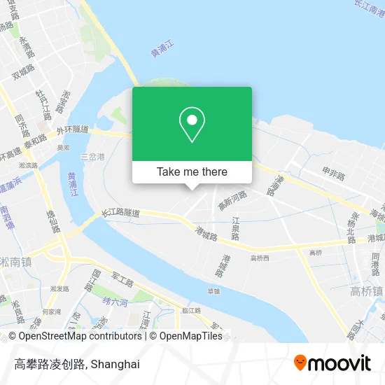 高攀路凌创路 map