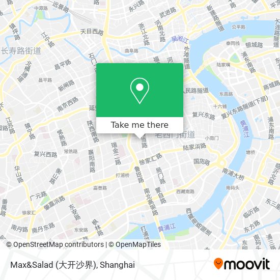 Max&Salad (大开沙界) map