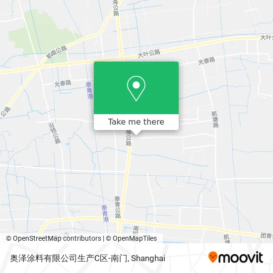 奥泽涂料有限公司生产C区-南门 map