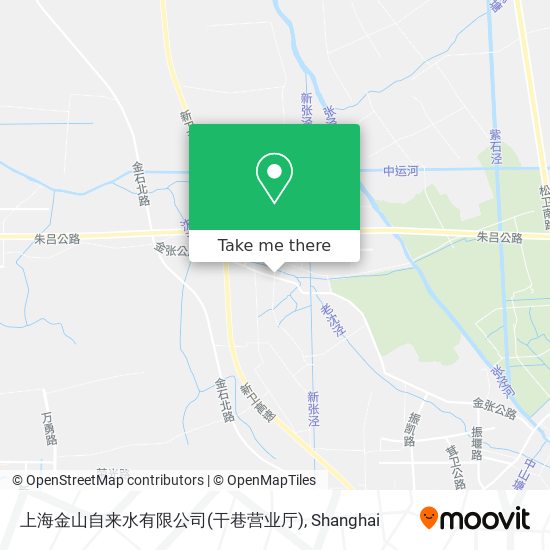 上海金山自来水有限公司(干巷营业厅) map