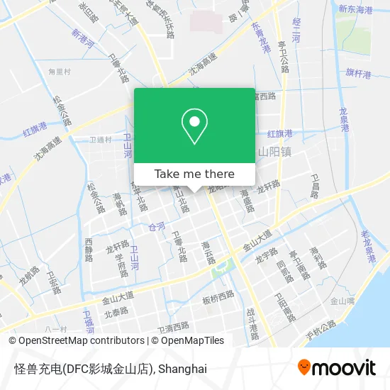 怪兽充电(DFC影城金山店) map