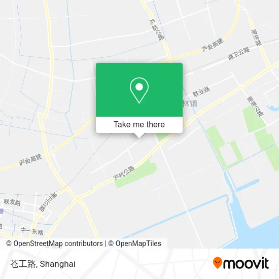 苍工路 map