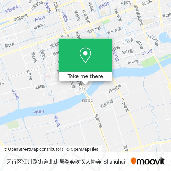 闵行区江川路街道北街居委会残疾人协会 map