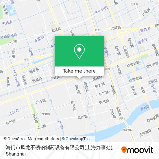 海门市凤龙不锈钢制药设备有限公司(上海办事处) map