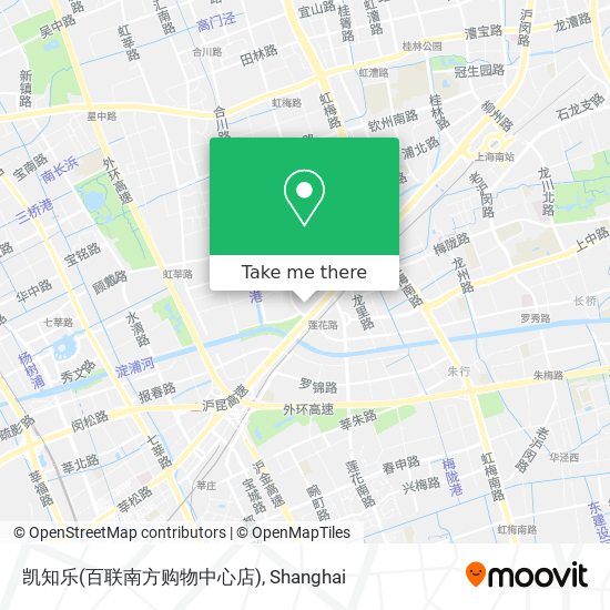 凯知乐(百联南方购物中心店) map