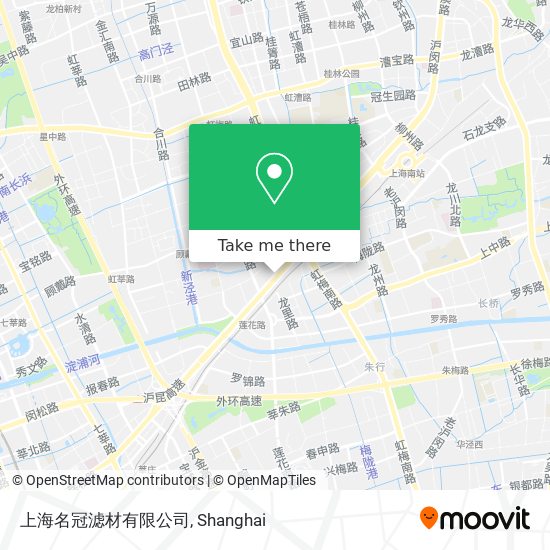 上海名冠滤材有限公司 map