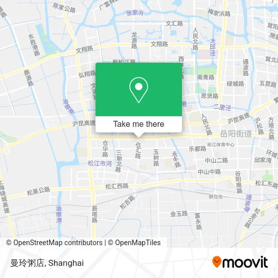 曼玲粥店 map