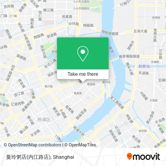 曼玲粥店(内江路店) map