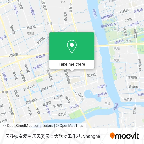 吴泾镇友爱村居民委员会大联动工作站 map