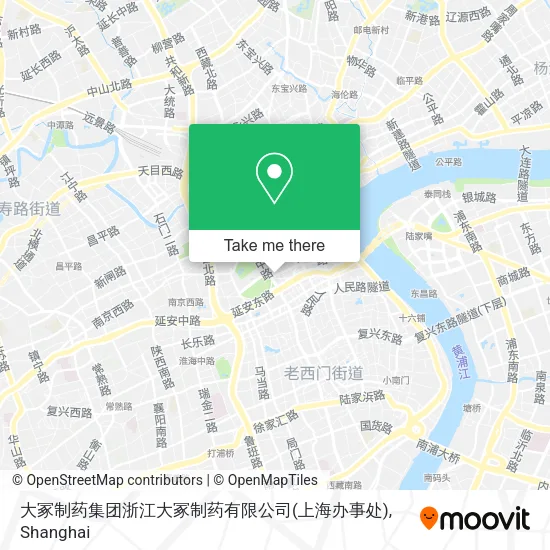 大冢制药集团浙江大冢制药有限公司(上海办事处) map