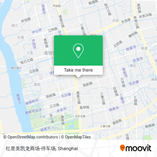 红星美凯龙商场-停车场 map