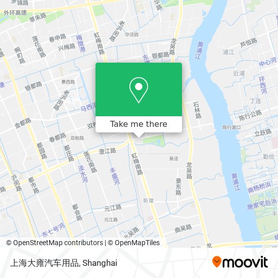 上海大雍汽车用品 map