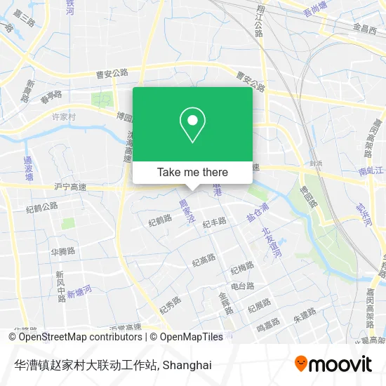 华漕镇赵家村大联动工作站 map