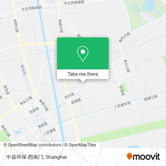 中器环保-西南门 map