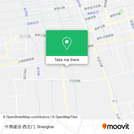 中腾建设-西北门 map