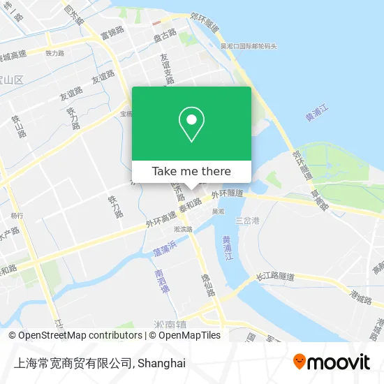 上海常宽商贸有限公司 map