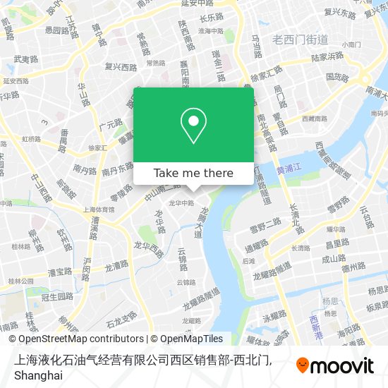 上海液化石油气经营有限公司西区销售部-西北门 map