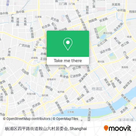 杨浦区四平路街道鞍山六村居委会 map