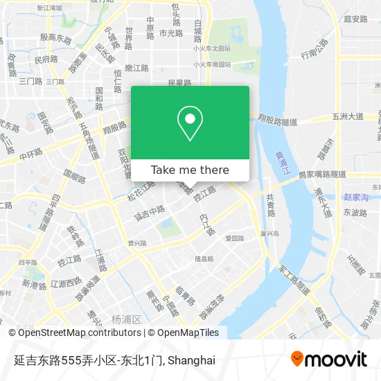 延吉东路555弄小区-东北1门 map