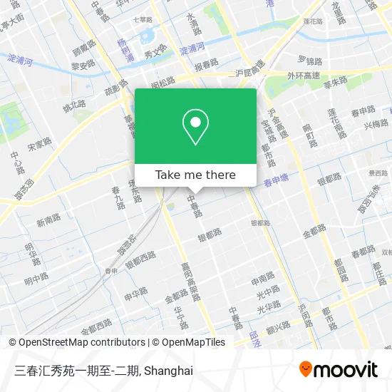 三春汇秀苑一期至-二期 map