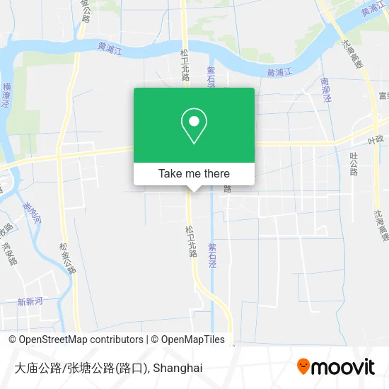 大庙公路/张塘公路(路口) map