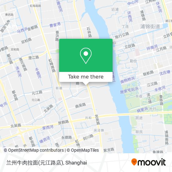 兰州牛肉拉面(元江路店) map