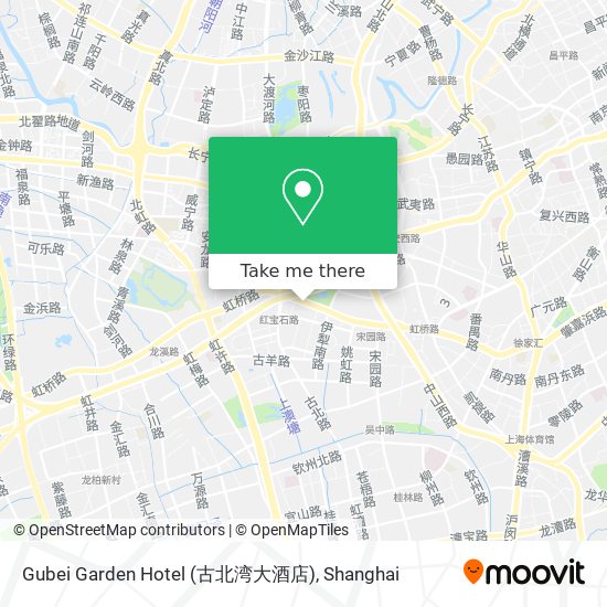 Gubei Garden Hotel (古北湾大酒店) map