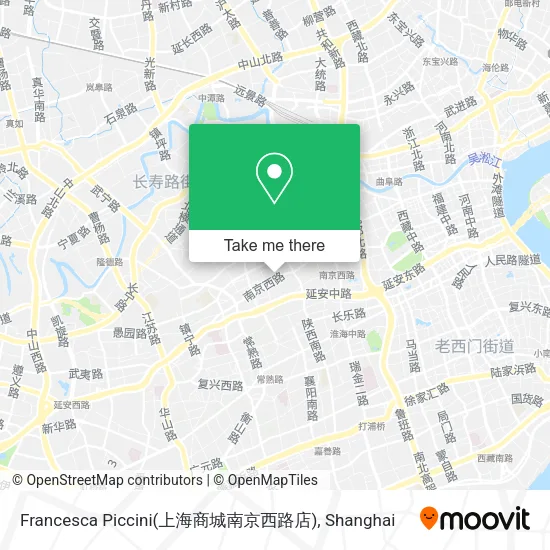 Francesca Piccini(上海商城南京西路店) map