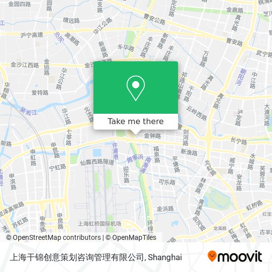 上海干锦创意策划咨询管理有限公司 map