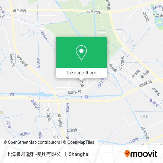 上海誉群塑料模具有限公司 map