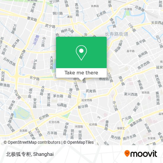 北极狐专柜 map