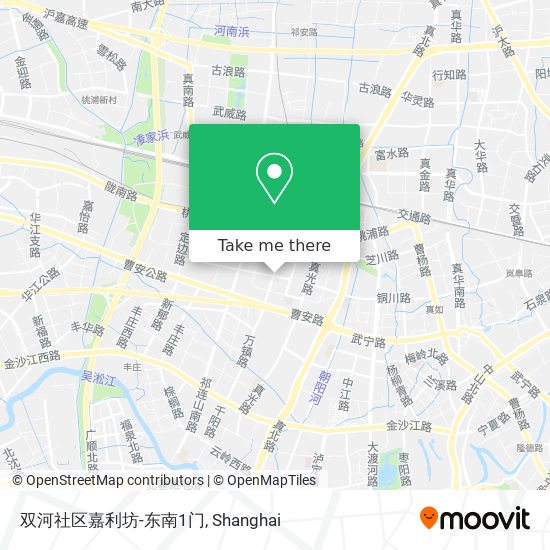 双河社区嘉利坊-东南1门 map