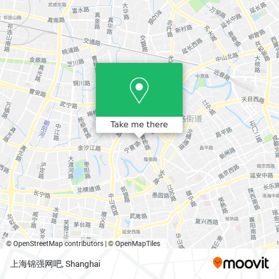 上海锦强网吧 map