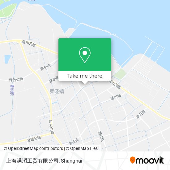 上海满滔工贸有限公司 map