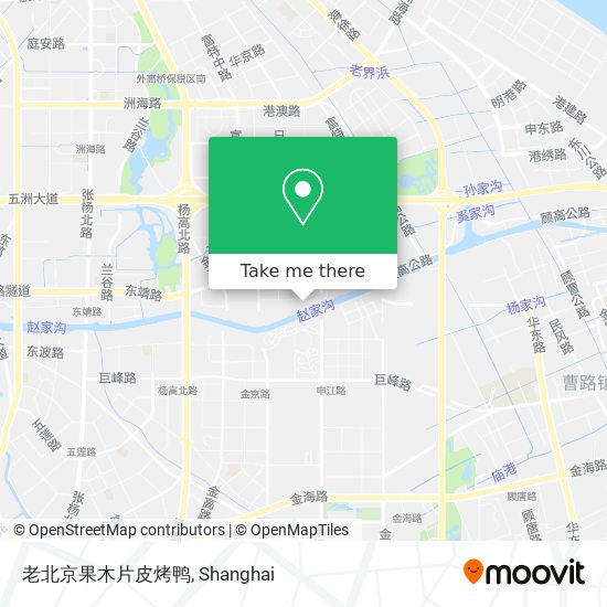 老北京果木片皮烤鸭 map