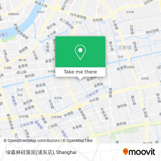 绿森林硅藻泥(浦东店) map