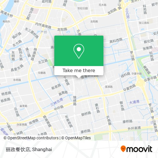 丽政餐饮店 map