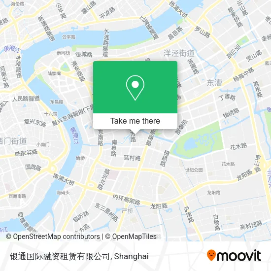 银通国际融资租赁有限公司 map