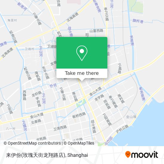 来伊份(玫瑰天街龙翔路店) map