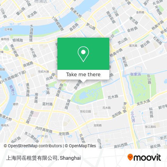 上海同岳租赁有限公司 map