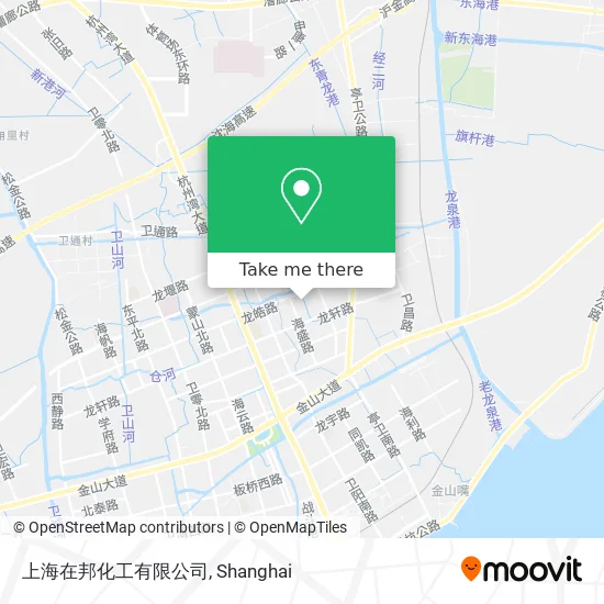 上海在邦化工有限公司 map