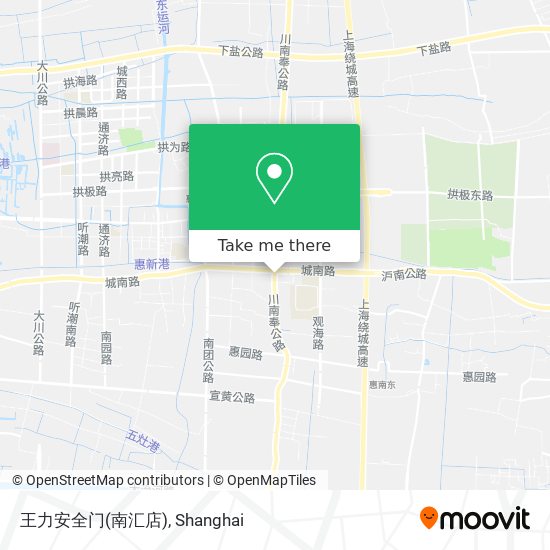 王力安全门(南汇店) map