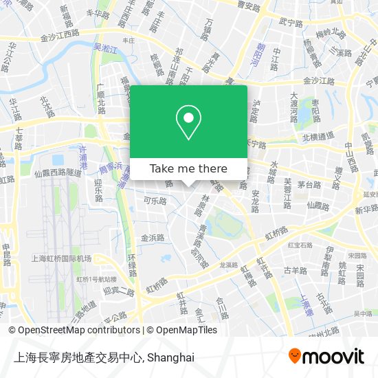 上海長寧房地產交易中心 map