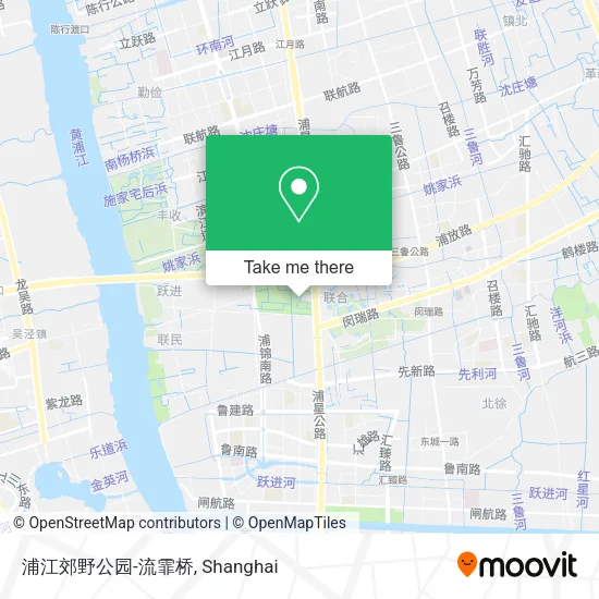 浦江郊野公园-流霏桥 map