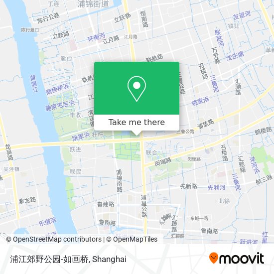 浦江郊野公园-如画桥 map
